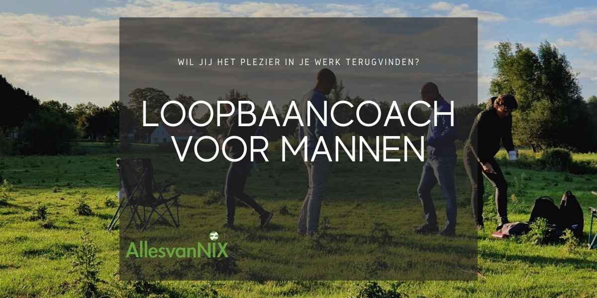 Loopbaancoach voor mannen