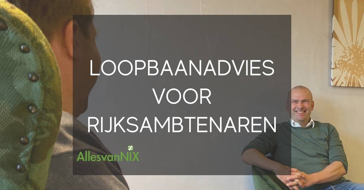 Loopbaancoach voor rijksambtenaren